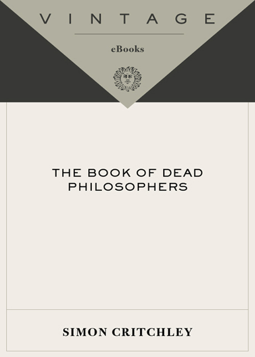 The Book of Dead Philosophers