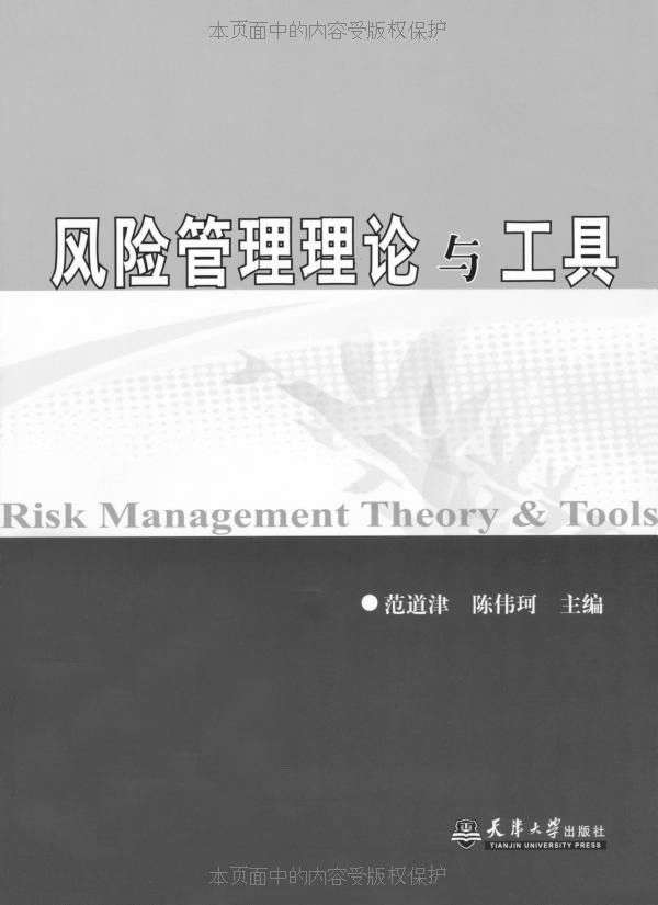 风险管理理论与工具