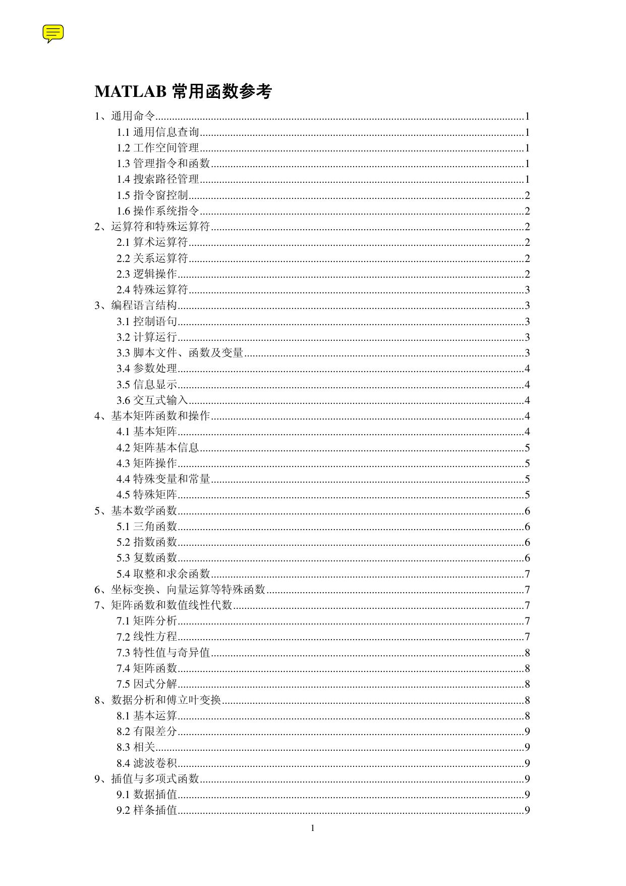 MATLAB简介