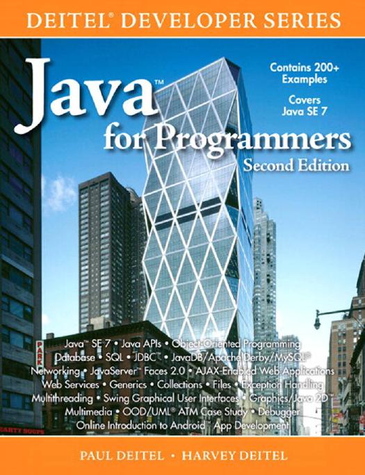 Java for Programmers.2nd Edition