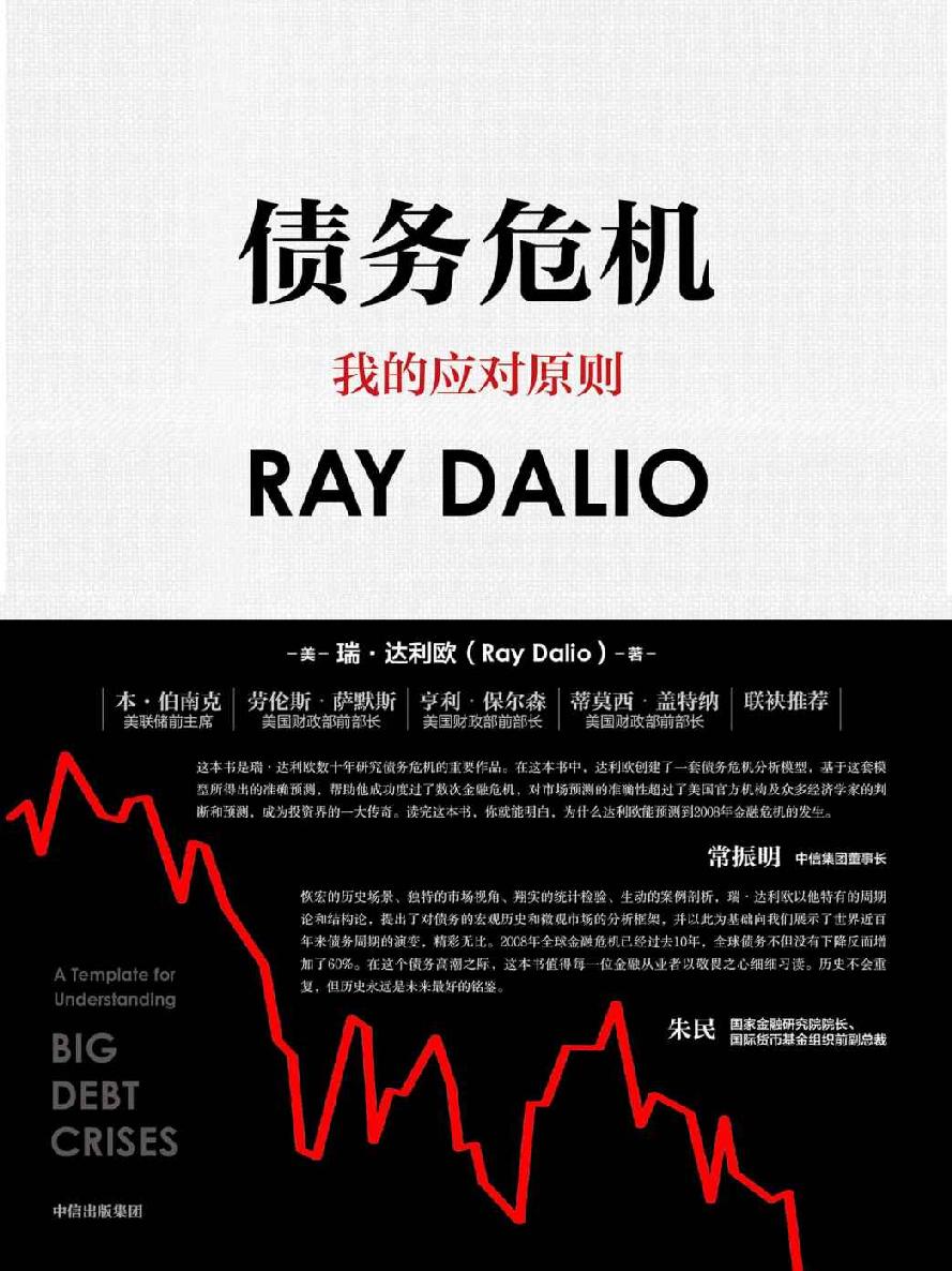 債務危機（《原則》作者、橋水創始人瑞·達利歐新作！破解金融危機規律，創建債務大週末模型，橋水44年危機應對經驗公開！）