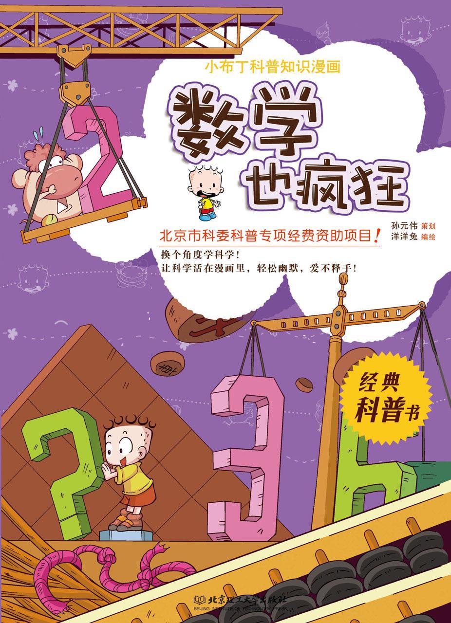 小布丁科普知识漫画-数学也疯狂