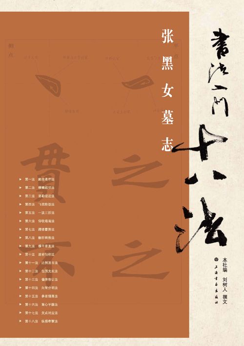 书法入门十八法•张黑女墓志