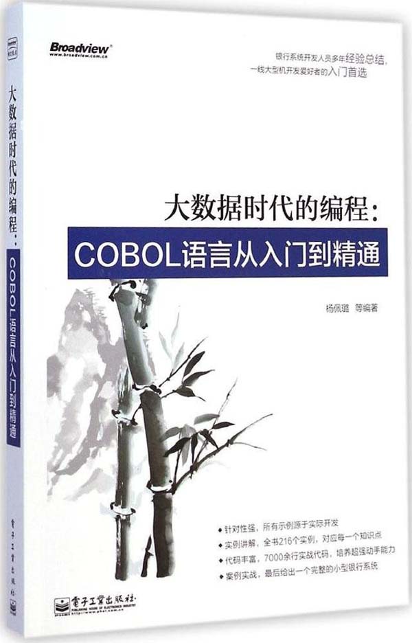 大数据时代的编程:COBOL语言从入门到精通