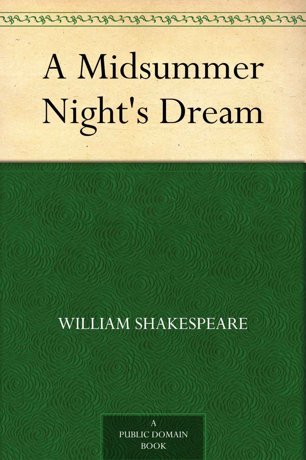 A Midsummer Night's Dream (免费公版书)