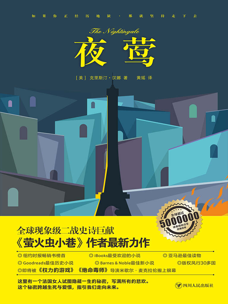夜莺（《萤火虫小巷》作者最新作品，女性版《辛德勒的名单》，媲美《所有我们看不见的光》，让全球500万读者泪崩的感动之作。）