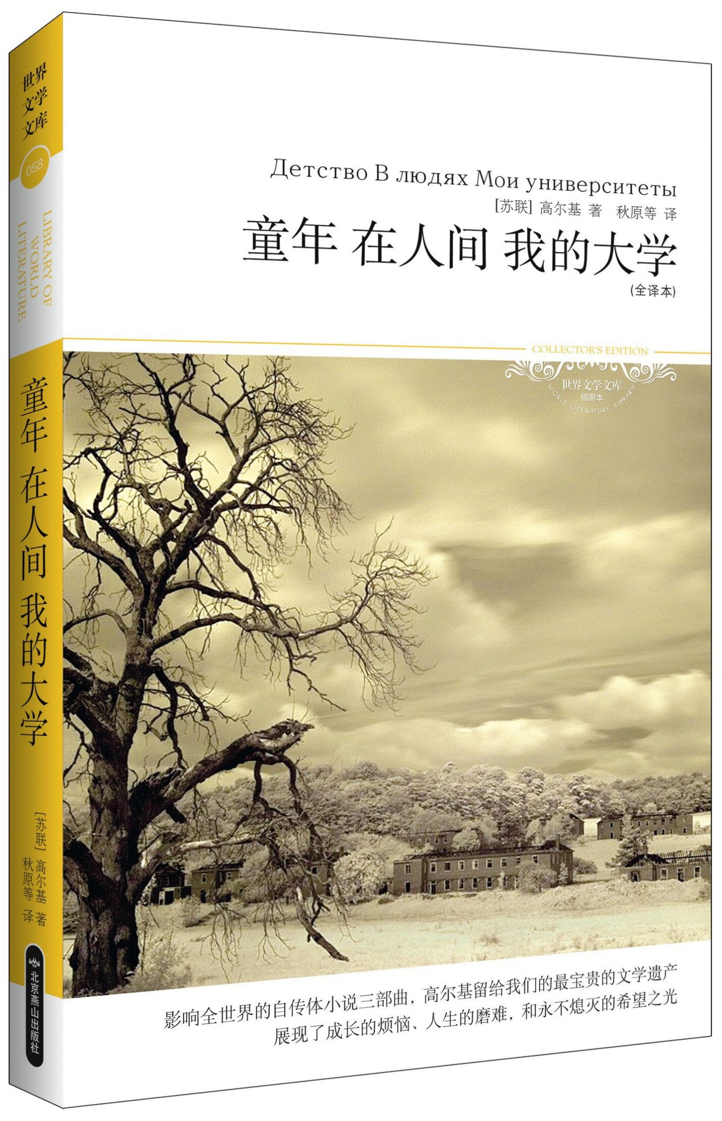 童年 在人间 我的大学 (世界文学文库)
