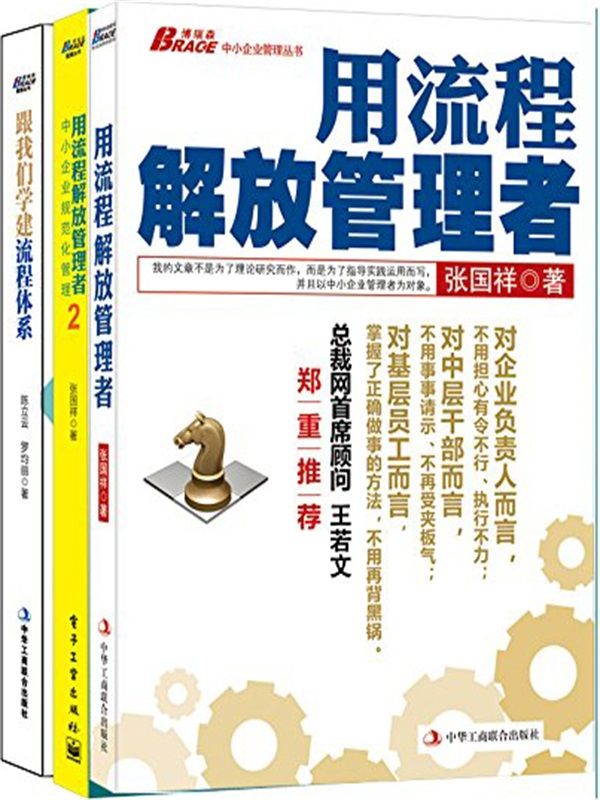 企业流程管理:用流程解放管理者+用流程解放管理者2+跟我们学建流程体系(套装共3册)