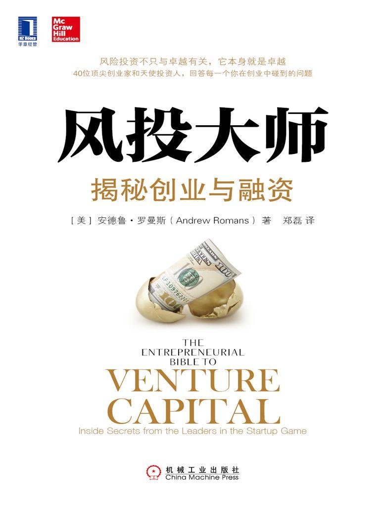风投大师:揭秘创业与融资