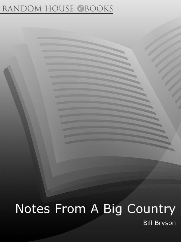 Notes From A Big Country