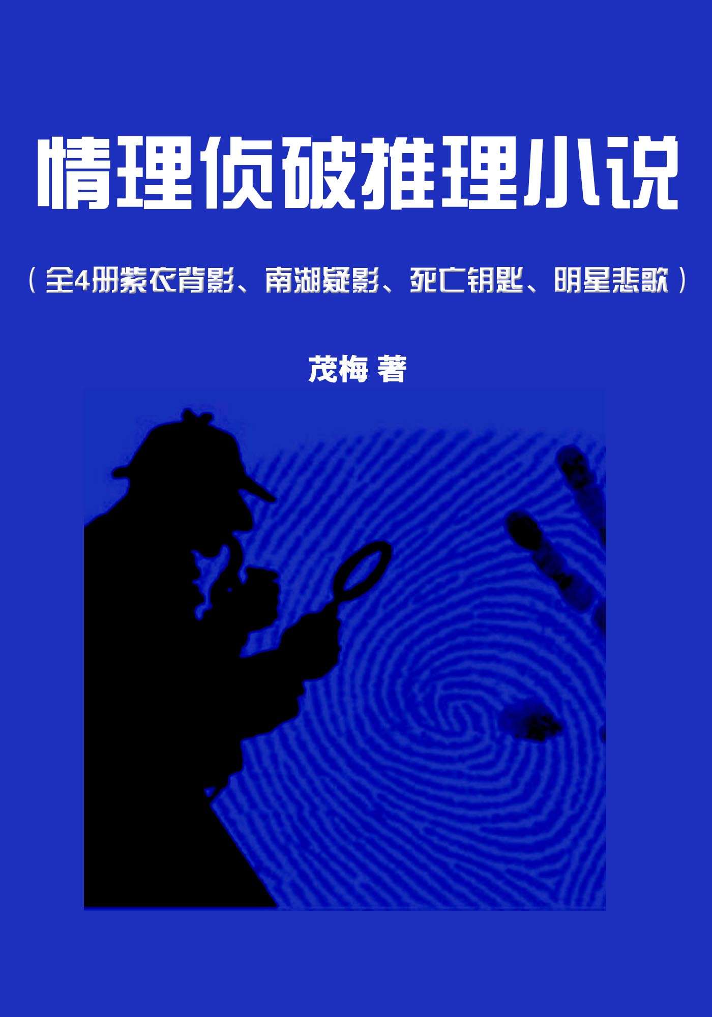 情理侦破推理小说（全4册：紫衣背影、南湖疑影、死亡钥匙、明星悲歌）