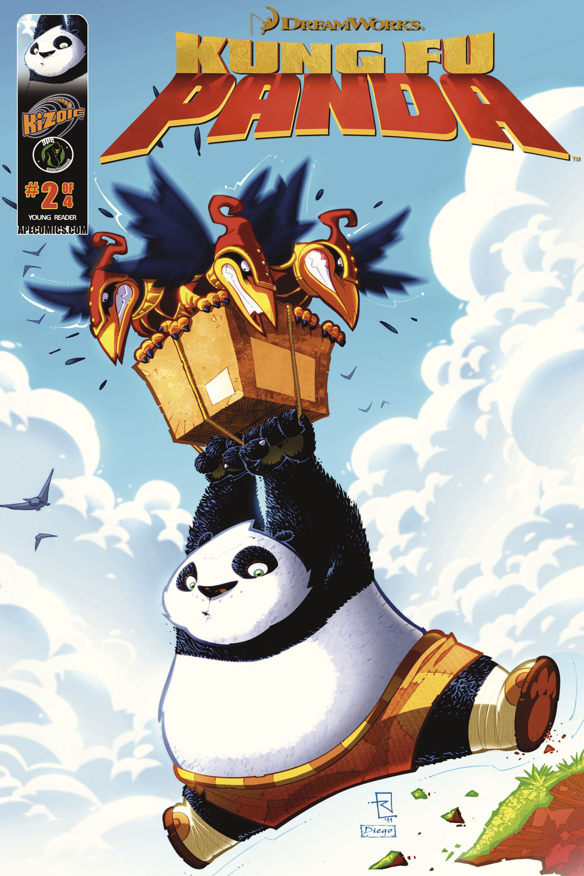 功夫熊猫 Kung Fu Panda Vol 1 Issue 2（英文版）