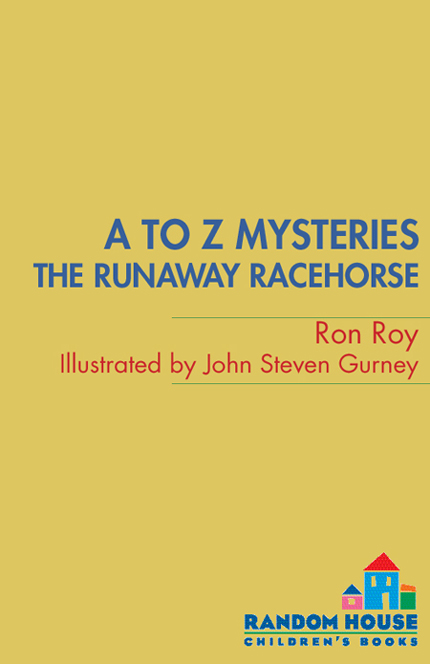 A to Z Mysteries: The Runaway Racehorse