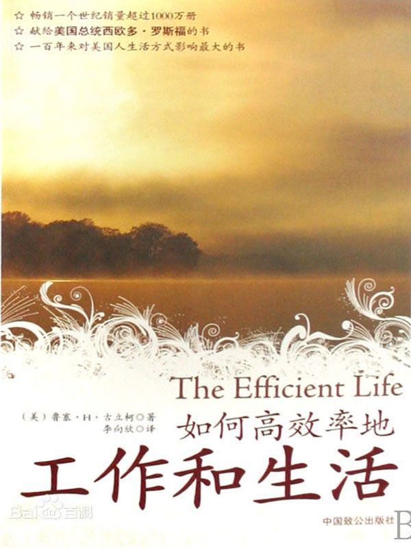 如何高效率的工作和生活