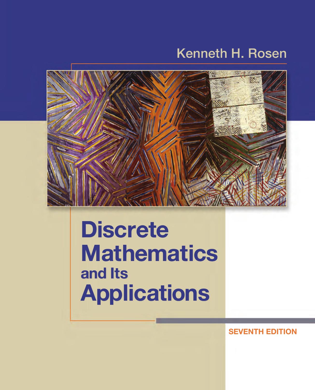 离散数学及其应用（英文第七版）Discrete Mathematics and Its Applications 7th Edition 2011